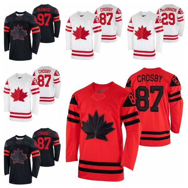 97 connor mcdavid team canada 2022''olympic hockey jersey sidney crosby alex pietrangelo nathan mackinnon john tavares mitch marne, Black;red
97 connor mcdavid team canada 2022''olympic hockey jersey sidney crosby alex pietrangelo nathan mackinnon john tavares mitch marne, Black;red