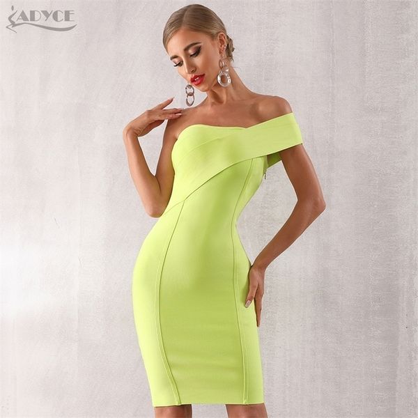 adyce summer one shoulder women bandage dress sleeveless bodycon club dress vestido celebrity evening party dress y200102, White;black
adyce summer one shoulder women bandage dress sleeveless bodycon club dress vestido celebrity evening party dress y200102, White;black
