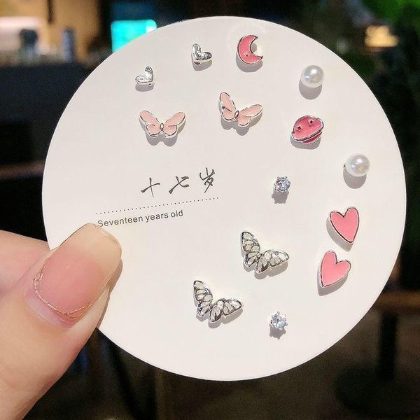 dangle & chandelier eben-ezer 7pairs/set week stud earings heart snowflower geometric jewelry for women girls, Silver
dangle & chandelier eben-ezer 7pairs/set week stud earings heart snowflower geometric jewelry for women girls, Silver