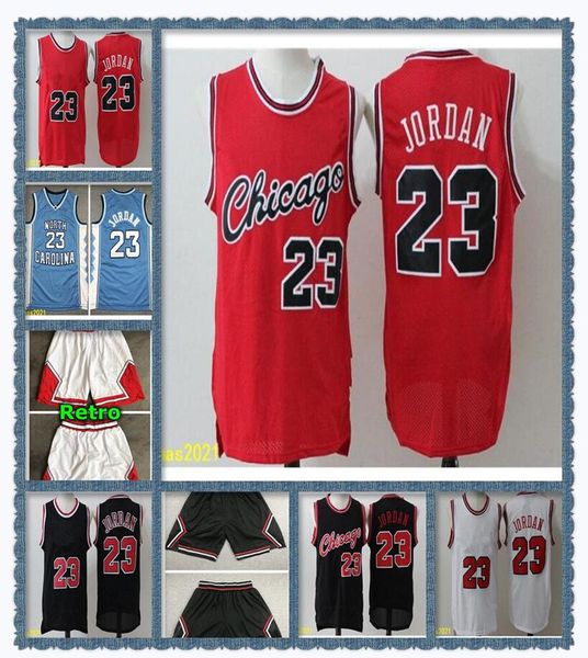 2021 mens chicagoan basketball shorts ncaa north carolina blue 23 jerseys authentic stitched retro classic mesh michael jersey, Blue;black 
2021 mens chicagoan basketball shorts ncaa north carolina blue 23 jerseys authentic stitched retro classic mesh michael jersey, Blue;black