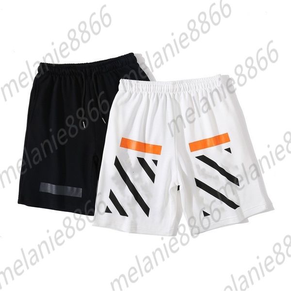 chao brand off shorts religious diagonal stripe ow white men's and women's loose beach pants, White;black
chao brand off shorts religious diagonal stripe ow white men's and women's loose beach pants, White;black