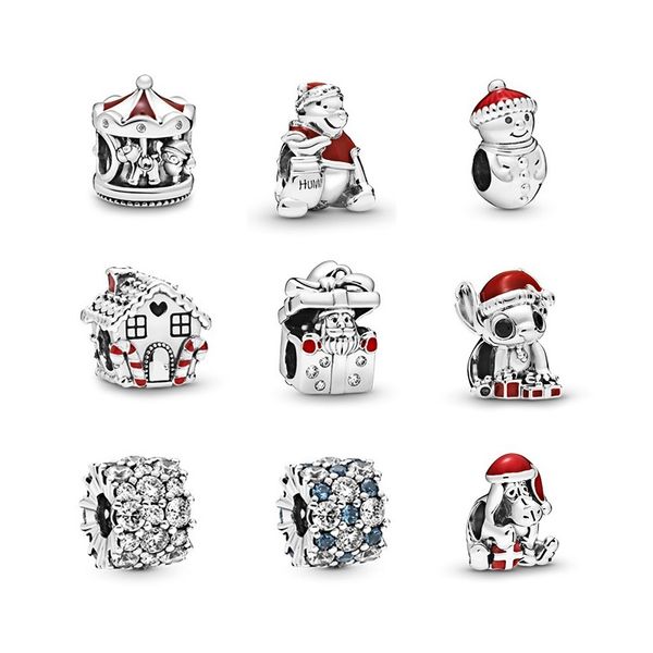 fits pandora bracelets christmas snowman snow cake house bear european charms silver enamel charm beads for wholesale diy european sterling, Black
fits pandora bracelets christmas snowman snow cake house bear european charms silver enamel charm beads for wholesale diy european sterling, Black