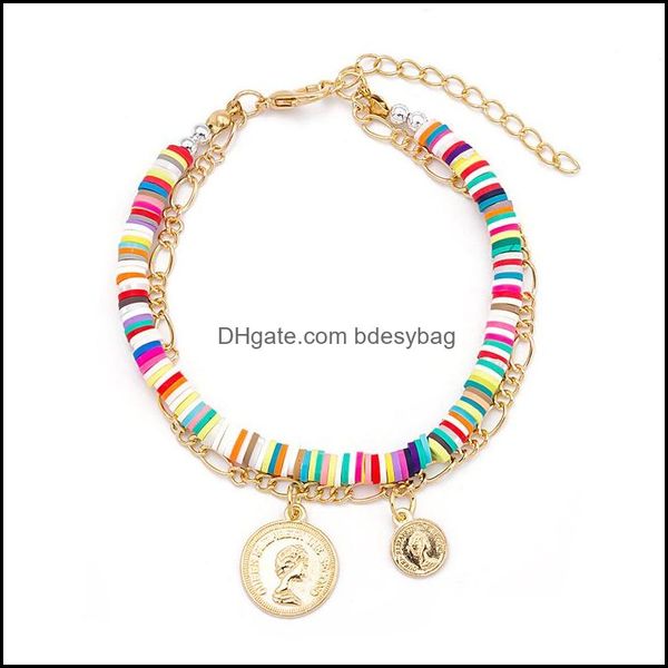 beaded strands bracelets jewelry polymer clay heishi beads evil eye pearl charm bracelet summer beach drop delivery 2 dh7f6, Black
beaded strands bracelets jewelry polymer clay heishi beads evil eye pearl charm bracelet summer beach drop delivery 2 dh7f6, Black