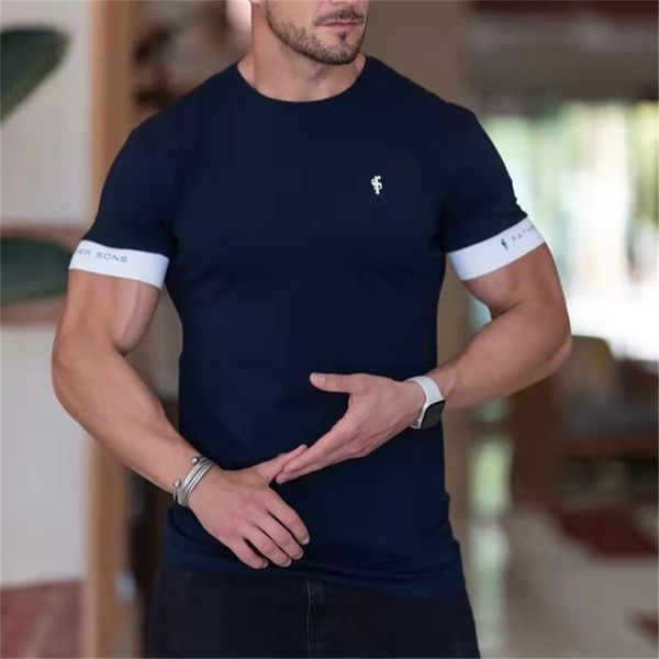 men gym pure color cotton t-shirt short sleeve casual shirt male fitness bodybuilding workout tee summer clothing 220509, White;black
men gym pure color cotton t-shirt short sleeve casual shirt male fitness bodybuilding workout tee summer clothing 220509, White;black