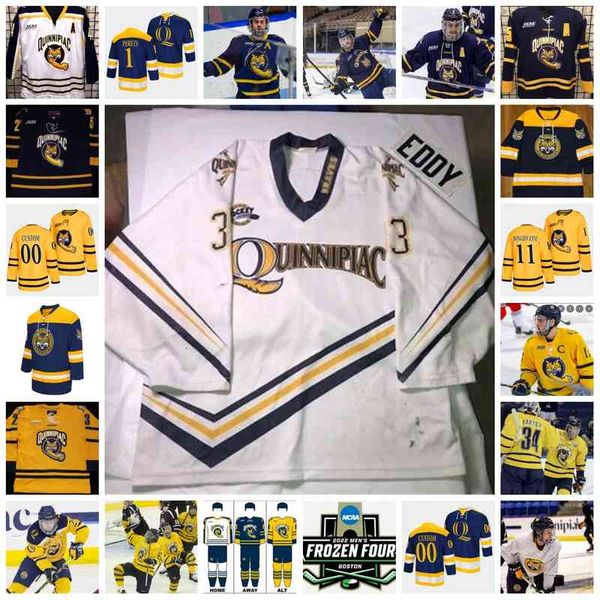 xflsp 2022 college frozen four custom qu quinnipiac bobcats hockey jersey 6 devon toews 4 connor clifton 11 wyatt bongiovanni 11 bryan leitc, Black
xflsp 2022 college frozen four custom qu quinnipiac bobcats hockey jersey 6 devon toews 4 connor clifton 11 wyatt bongiovanni 11 bryan leitc, Black