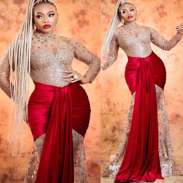 2022 plus size arabic aso ebi gold mermaid sparkly prom dresses sequined lace beaded evening formal party second reception birthday engageme, Black
2022 plus size arabic aso ebi gold mermaid sparkly prom dresses sequined lace beaded evening formal party second reception birthday engageme, Black