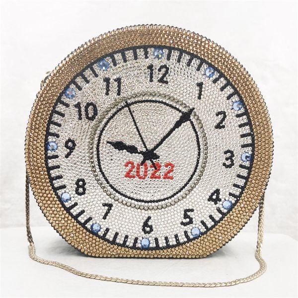 fashion luxury crystal clutch bag party horologe diamond evening bags handbags 220620
fashion luxury crystal clutch bag party horologe diamond evening bags handbags 220620