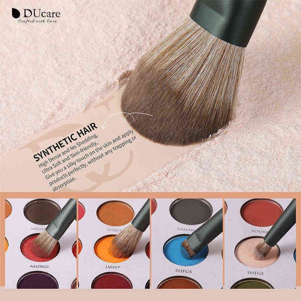 ducare makeup brush set 14pcs with 3pcs spong & cosmetic bag - professional kabuki foundation blending eyeshadow brushes 0311
ducare makeup brush set 14pcs with 3pcs spong & cosmetic bag - professional kabuki foundation blending eyeshadow brushes 0311