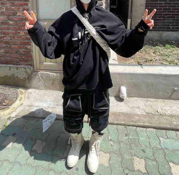 grailz vibe style xiaozhonggao street removable pocket functional tooling shorts men's fashion brand casual 5-point pants, White;black 
grailz vibe style xiaozhonggao street removable pocket functional tooling shorts men's fashion brand casual 5-point pants, White;black