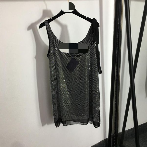 2 2022 spring summer brand same style dress sleeveless empire fashion womens clothes crew neck meiyi265n, Black
2 2022 spring summer brand same style dress sleeveless empire fashion womens clothes crew neck meiyi265n, Black