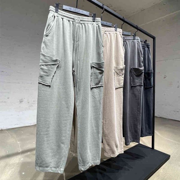 men's shorts spring and autumn style washing old terry multi pocket radish pants high street ins wool edge guard men's fashion zmt, White;black
men's shorts spring and autumn style washing old terry multi pocket radish pants high street ins wool edge guard men's fashion zmt, White;black