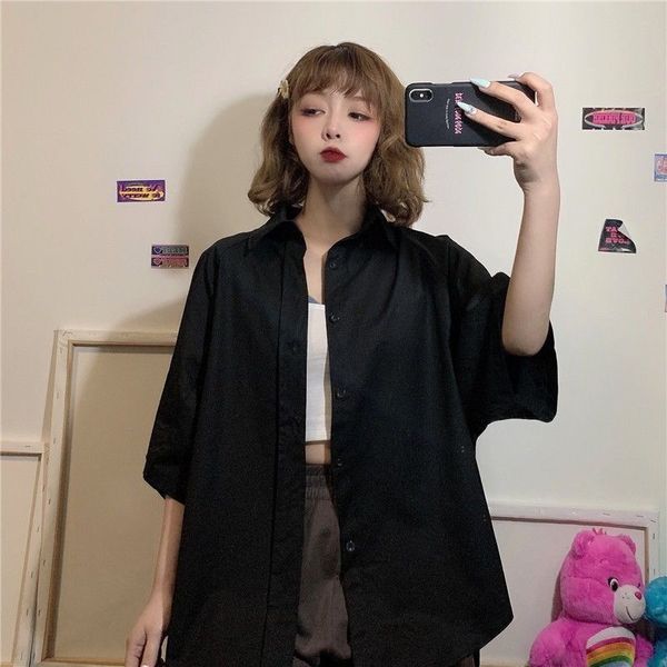 blouse women womens shortsleeved shirt loose summer blusas ropa de mujer 220618, White
blouse women womens shortsleeved shirt loose summer blusas ropa de mujer 220618, White