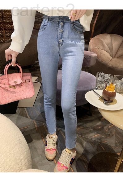 women's jeans designer 22 early spring new niche design slim simple jeans star diamond button high waist pencil pants sy1i, Blue
women's jeans designer 22 early spring new niche design slim simple jeans star diamond button high waist pencil pants sy1i, Blue