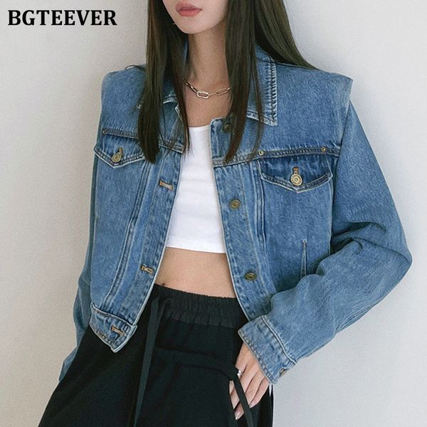 streetwear turn-down collar women jeans jackets full sleeve single-breasted loose female denim short coats 2021, Tan;black
streetwear turn-down collar women jeans jackets full sleeve single-breasted loose female denim short coats 2021, Tan;black