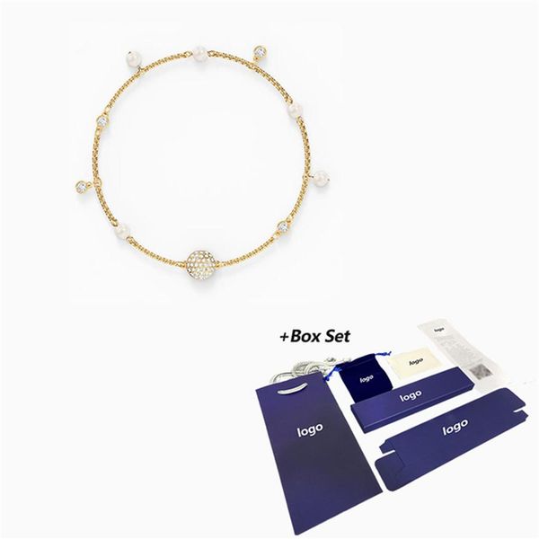 2021 fashion jewelry swa new remix collection delicate pearl bracelet charming decoration women luxury gift111227i, Black
2021 fashion jewelry swa new remix collection delicate pearl bracelet charming decoration women luxury gift111227i, Black