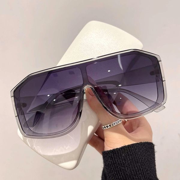 new oversized irregular frame sunglass personalized fashion trendy male female eyewear cool brand uv400 shad for men women, White;black
new oversized irregular frame sunglass personalized fashion trendy male female eyewear cool brand uv400 shad for men women, White;black