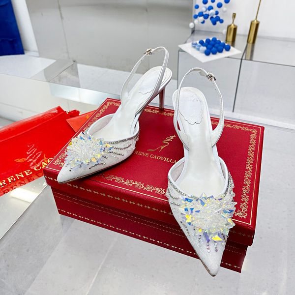 crystal-embellished rene caovilla shoes hina lace point-toe slingback pumps stiletto sandals for women luxury designers dress shoe evening 6, Black
crystal-embellished rene caovilla shoes hina lace point-toe slingback pumps stiletto sandals for women luxury designers dress shoe evening 6, Black