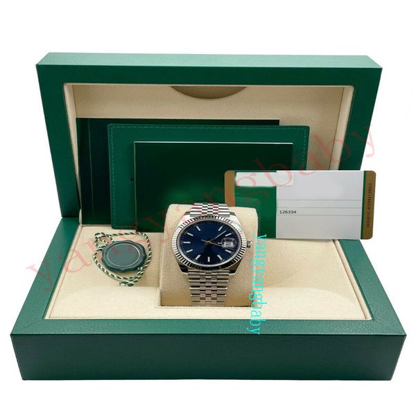 original box watch 126334 date-just 41mm blue dial stainless steel 18k gold bezel box paper 2022 japan mechanical (automatic) men wrisrwatch, Slivery;brown
original box watch 126334 date-just 41mm blue dial stainless steel 18k gold bezel box paper 2022 japan mechanical (automatic) men wrisrwatch, Slivery;brown