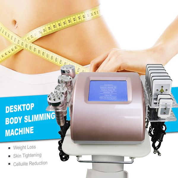 6 in 1 40k vacuum laser radio frequency slimming machine ultrasonic rf 40k cavitation skin tightening beauty equipment
6 in 1 40k vacuum laser radio frequency slimming machine ultrasonic rf 40k cavitation skin tightening beauty equipment