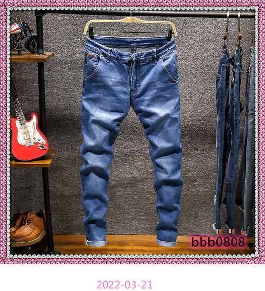 fashion designer skinny jeans men straight slim elastic jean mens casual biker male stretch denim trouser classic pants, Blue
fashion designer skinny jeans men straight slim elastic jean mens casual biker male stretch denim trouser classic pants, Blue
