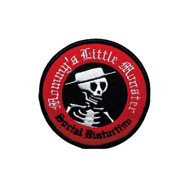 sewing notions social skull embroidery iron on patches for clothing shirts jacket custom patch, Black
sewing notions social skull embroidery iron on patches for clothing shirts jacket custom patch, Black