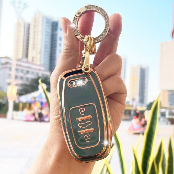 new tpu car remote key case cover shell for audi a1 a5 a6 8v a4 b8 b9 4f 4g b5 a7 q3 q5 q7 s4 s6 s7 s8 r8 tt holder accessories
new tpu car remote key case cover shell for audi a1 a5 a6 8v a4 b8 b9 4f 4g b5 a7 q3 q5 q7 s4 s6 s7 s8 r8 tt holder accessories
