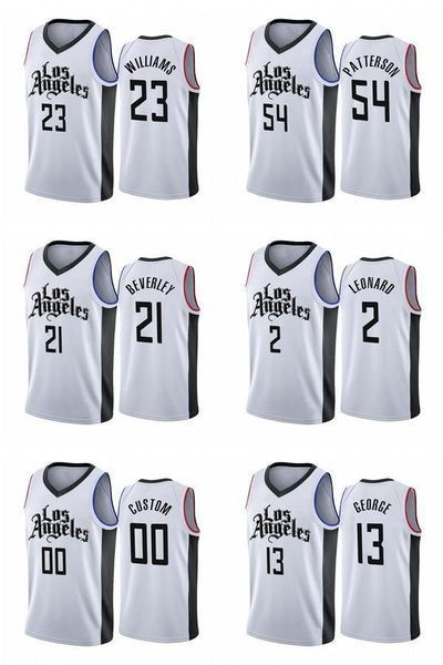 custom 2020 clipper city white jerseys 54 patterson 21 beverley 2 leonard 00 custom 13 george 5 harrell 40 zubac basketball jersey, Black
custom 2020 clipper city white jerseys 54 patterson 21 beverley 2 leonard 00 custom 13 george 5 harrell 40 zubac basketball jersey, Black