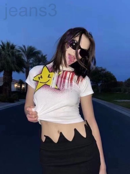 women's t-shirt designer 22ss summer new niche mskin6 short five-star printed sleeve t-shirt women 63h1, White
women's t-shirt designer 22ss summer new niche mskin6 short five-star printed sleeve t-shirt women 63h1, White