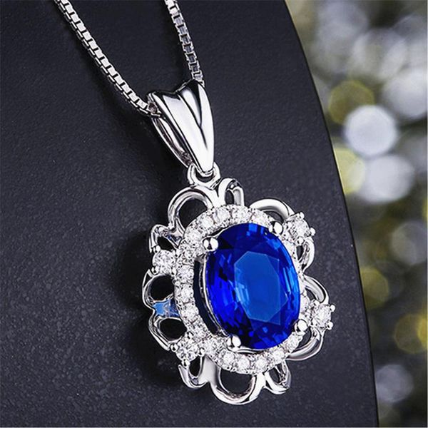 lockets blue crystal sapphire gemstones zircon diamonds pendant necklaces for women 18k white gold silver color choker jewelry bijoux
lockets blue crystal sapphire gemstones zircon diamonds pendant necklaces for women 18k white gold silver color choker jewelry bijoux