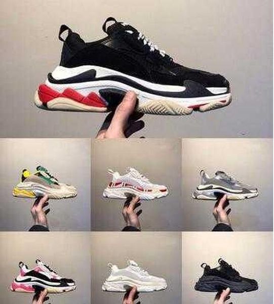 2019 luxury platform ace 17fw men women triple s gym red blue triple black low old dad vintage casual shoes triple -s sneakers
2019 luxury platform ace 17fw men women triple s gym red blue triple black low old dad vintage casual shoes triple -s sneakers
