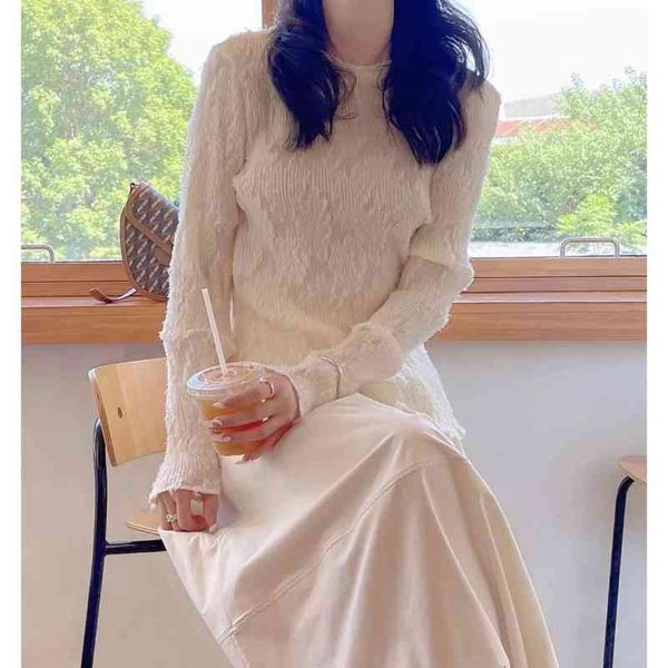 women's knits & tees french niche early fall hollow art sense carved elastic slim temperament long-sleeved lace bottoming shirts women, White
women's knits & tees french niche early fall hollow art sense carved elastic slim temperament long-sleeved lace bottoming shirts women, White