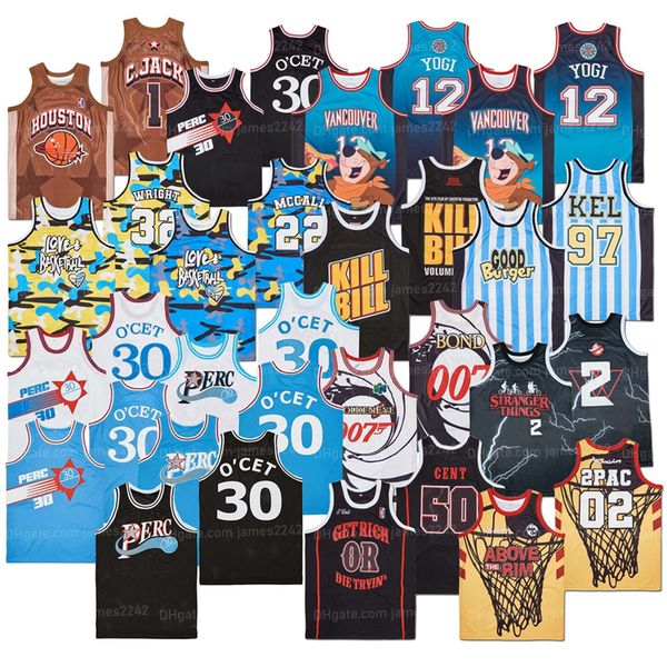 men's perc #30 ocet 50 cent basketball jersey g unit get rich or die tryin' jerseys garfield james bond kill bill vol kel mitchell, Black
men's perc #30 ocet 50 cent basketball jersey g unit get rich or die tryin' jerseys garfield james bond kill bill vol kel mitchell, Black