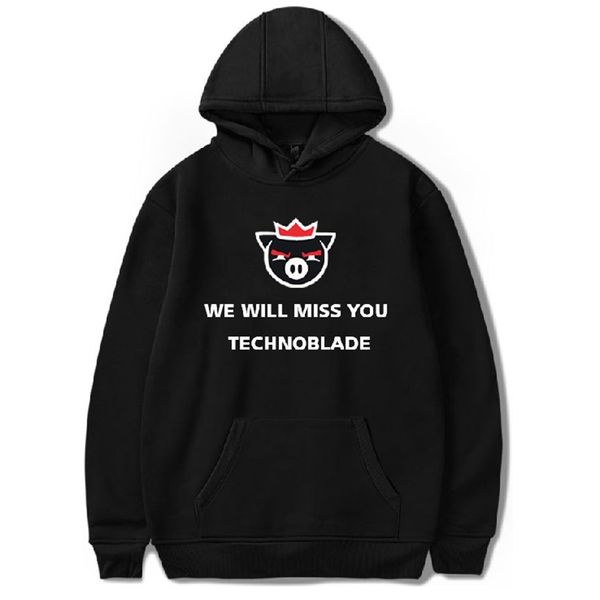 rip technoblade hoodies tracksuit pullover hoodie streetwear men women sweatshirt technoblade miss you thick hoodies 003 220721, Black
rip technoblade hoodies tracksuit pullover hoodie streetwear men women sweatshirt technoblade miss you thick hoodies 003 220721, Black