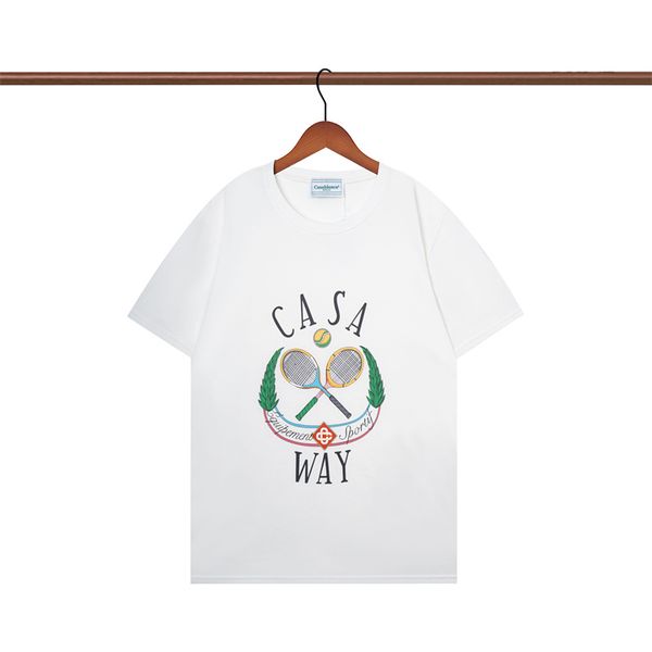 casa tshirt summer fashion mens womens designers t shirts long sleeve luxurys letter cotton tshirts clothing polos short sleeve 47961, White;black
casa tshirt summer fashion mens womens designers t shirts long sleeve luxurys letter cotton tshirts clothing polos short sleeve 47961, White;black
