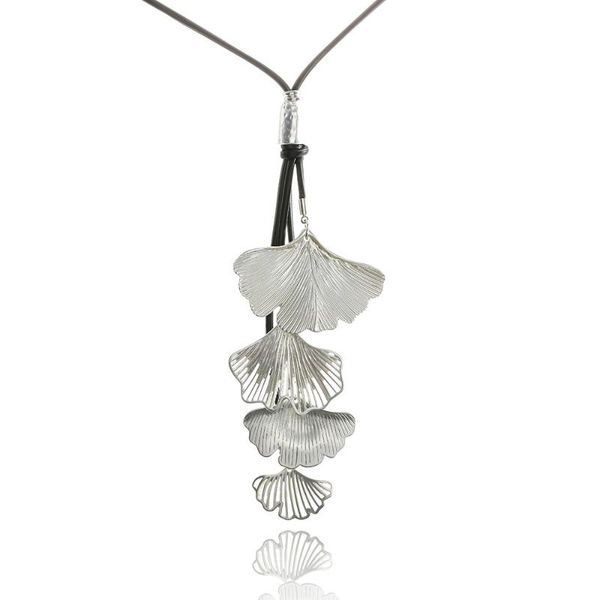 pendant necklaces long necklace for women vintage antique ginkgo biloba leaves statement accessories women's pendants trendy suspension, Silver
pendant necklaces long necklace for women vintage antique ginkgo biloba leaves statement accessories women's pendants trendy suspension, Silver