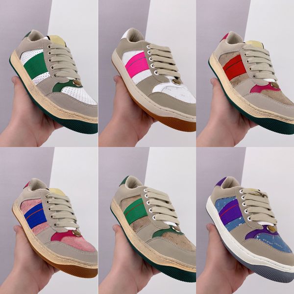 designer screener shoes distressed dirty sneaker men women trainers classic low leather shoe
designer screener shoes distressed dirty sneaker men women trainers classic low leather shoe