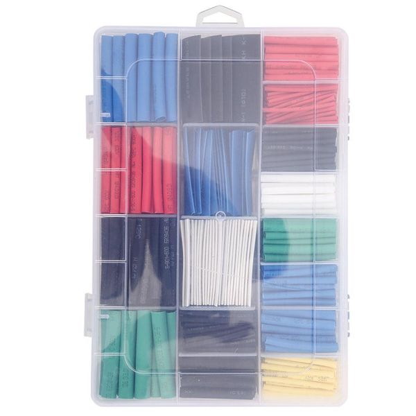 670pcs mixed-colored heat shrink tubing wrap cable sleeve shrinkable tube
670pcs mixed-colored heat shrink tubing wrap cable sleeve shrinkable tube