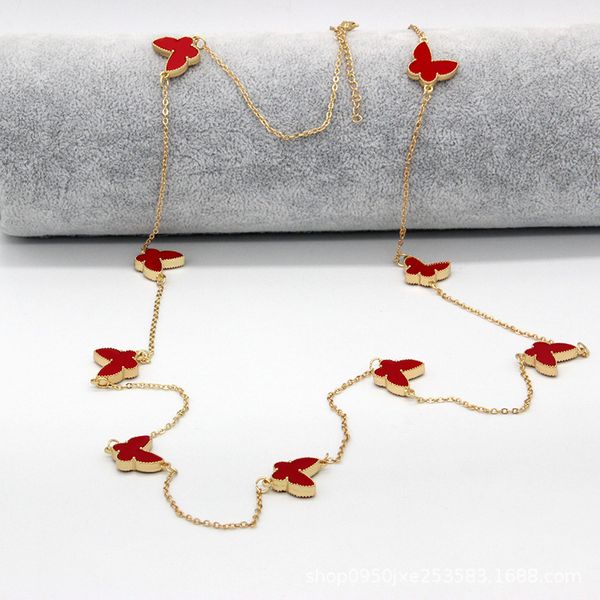 luxury design clover pendant necklace gold plated 4 leaf flower bracelet for women gift, Silver
luxury design clover pendant necklace gold plated 4 leaf flower bracelet for women gift, Silver