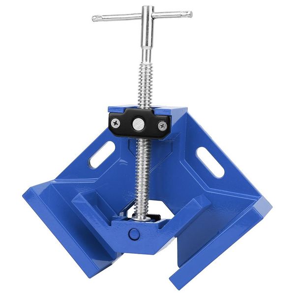 90 degree corner right angle clamp t handle vice grip woodworking quick fixture blue
90 degree corner right angle clamp t handle vice grip woodworking quick fixture blue