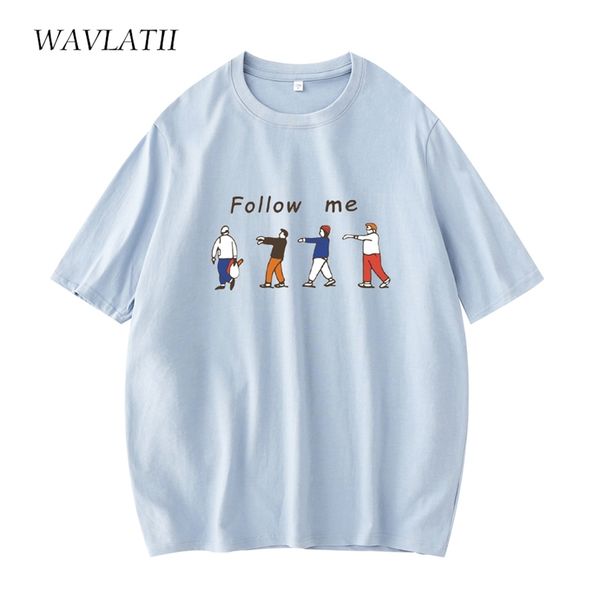 wavlatii women summer tees female cartoon print 100% cotton short sleeve t-shirts wt2144 220511, White
wavlatii women summer tees female cartoon print 100% cotton short sleeve t-shirts wt2144 220511, White