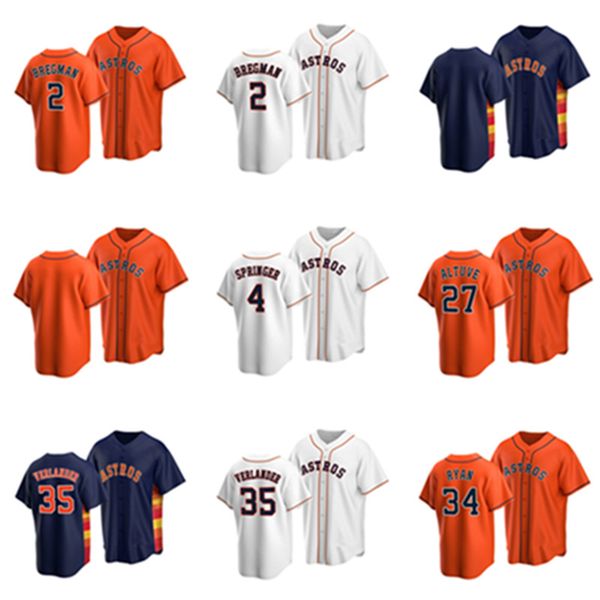 baseball fans astros alex bregman #2 george springer #4 jose altuve #27 justin verlander #35 nolan ryan #34 road jersey gray, Black
baseball fans astros alex bregman #2 george springer #4 jose altuve #27 justin verlander #35 nolan ryan #34 road jersey gray, Black