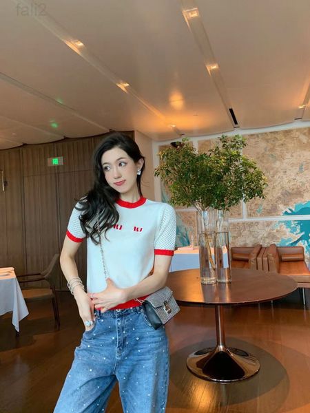 women's sweaters designer 2022 spring and summer new letter embroidery hollow out short sleeve sweater women's thin casual versati, White;black
women's sweaters designer 2022 spring and summer new letter embroidery hollow out short sleeve sweater women's thin casual versati, White;black