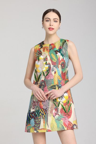 727 xl 2021 brand same summer crew neck short sleeve beads pink flora print party dress fashion womens clothes as, White;black
727 xl 2021 brand same summer crew neck short sleeve beads pink flora print party dress fashion womens clothes as, White;black