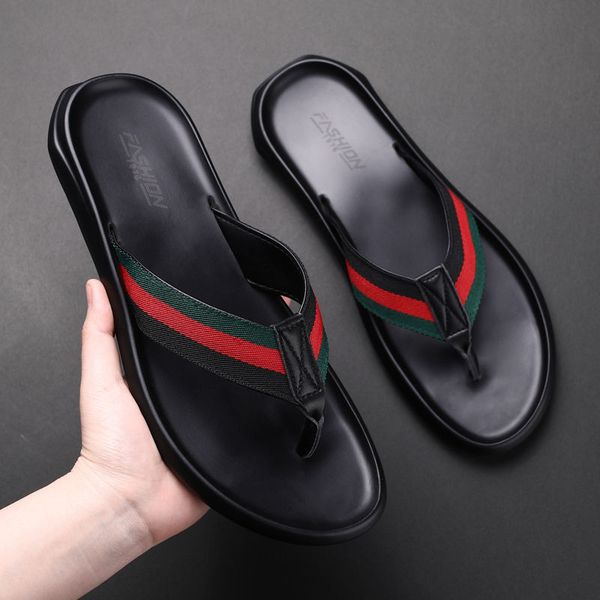 weh slippers men leather black striped luxury brand summer slippers soft flip flop for men sleepers shoes men
weh slippers men leather black striped luxury brand summer slippers soft flip flop for men sleepers shoes men