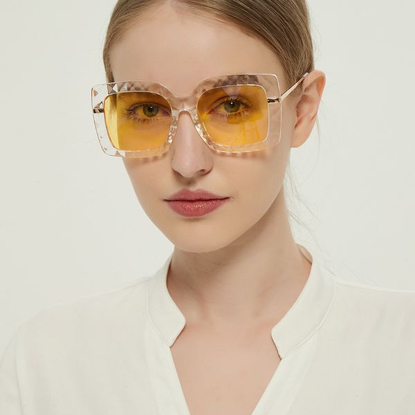 wave pattern big frame rectangle sunglasses women luxury brand designer vintage eyewear thin border goggles uv400 220623, White;black
wave pattern big frame rectangle sunglasses women luxury brand designer vintage eyewear thin border goggles uv400 220623, White;black