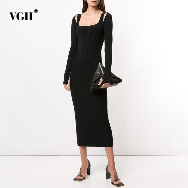 patchwork black two piece set for women square collar sleeveless high waist dress long sleeve knitted slim sets female 210507, White
patchwork black two piece set for women square collar sleeveless high waist dress long sleeve knitted slim sets female 210507, White
