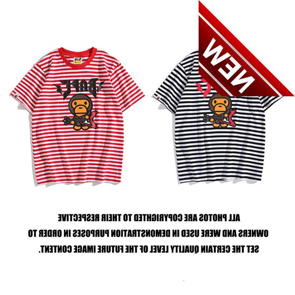 bap fashion summer short sleeve male and female ape head rock guitar stripe cotton loose large couple t-shirt, White;black
bap fashion summer short sleeve male and female ape head rock guitar stripe cotton loose large couple t-shirt, White;black