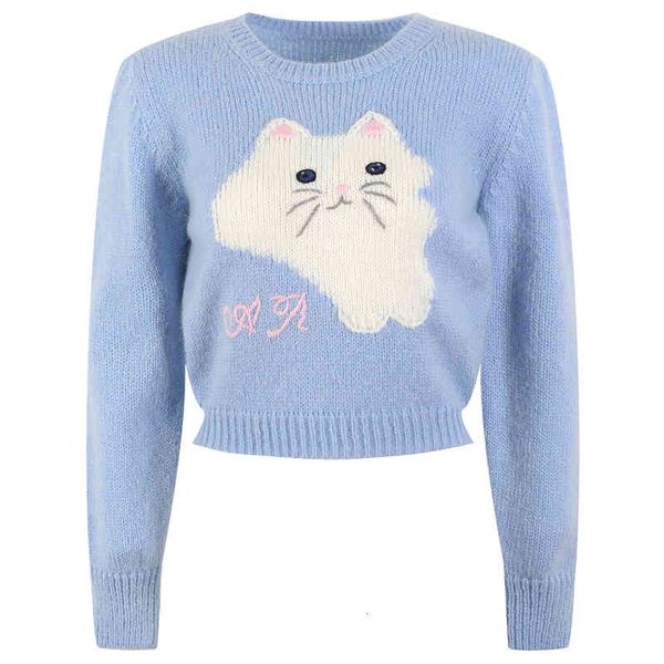 women's sweaters cartoon embroidery age reducing sweater women early spring cute sweet jacquard knitted short bxuq, White;black
women's sweaters cartoon embroidery age reducing sweater women early spring cute sweet jacquard knitted short bxuq, White;black