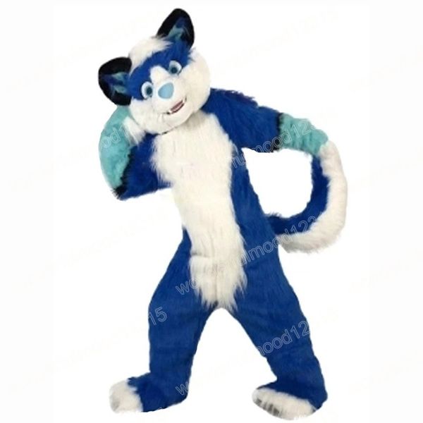 performance blue long-haired husky dog mascot costumes halloween christmas cartoon character outfits suit advertising carnival adults outfit, Red;yellow
performance blue long-haired husky dog mascot costumes halloween christmas cartoon character outfits suit advertising carnival adults outfit, Red;yellow