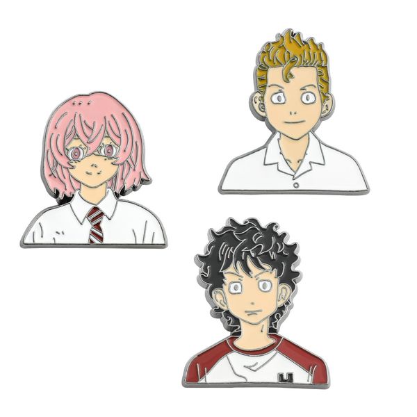 tokyo revengers anime accessories brooches pin cute things enamel pins badges on backpack manga japanese fashion jewelry, Blue
tokyo revengers anime accessories brooches pin cute things enamel pins badges on backpack manga japanese fashion jewelry, Blue